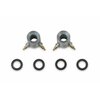 Holley For Use With  Model 415041604500 Carburetors With Set of 2 0025 Tube Type Nozzle and 4 Gaskets 121-25